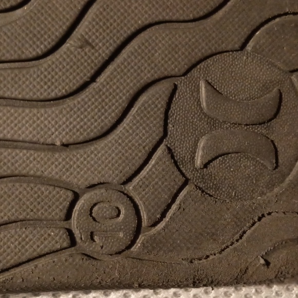 Hurley Men's One and Only Slide Sandals -Black/White Size 10 - Picture 3 of 5